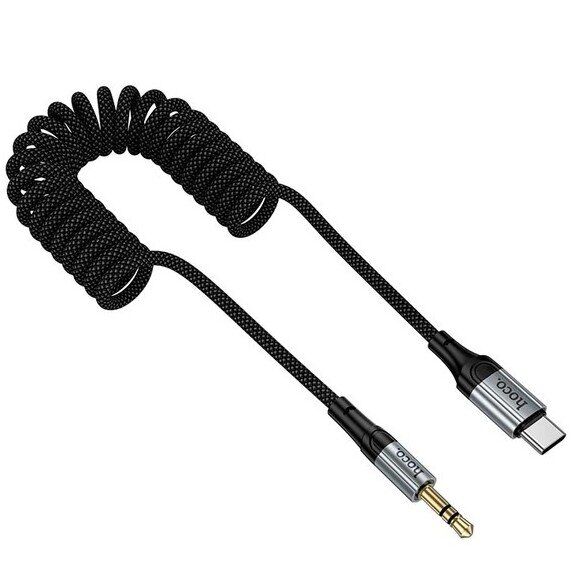 AUX-кабель Hoco UPA33B Type-C to 3.5mm (1.5m) - Black: фото 3 из 7