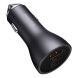 Автомобильное зарядное устройство Baseus Golden Contactor Pro Triple Fast Charger (65W) CGJP010013 - Dark Gray (923252H). Фото 3 из 22