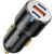 Автомобильное зарядное устройство ESSAGER City Dual 66W (Type-C + USB) ECC2C1A-FF01 - Black: фото 1 из 14
