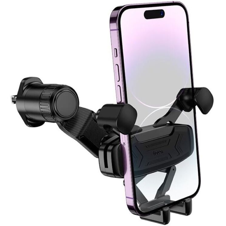 Автомобильный держатель Hoco H66 - Black: фото 3 из 6
