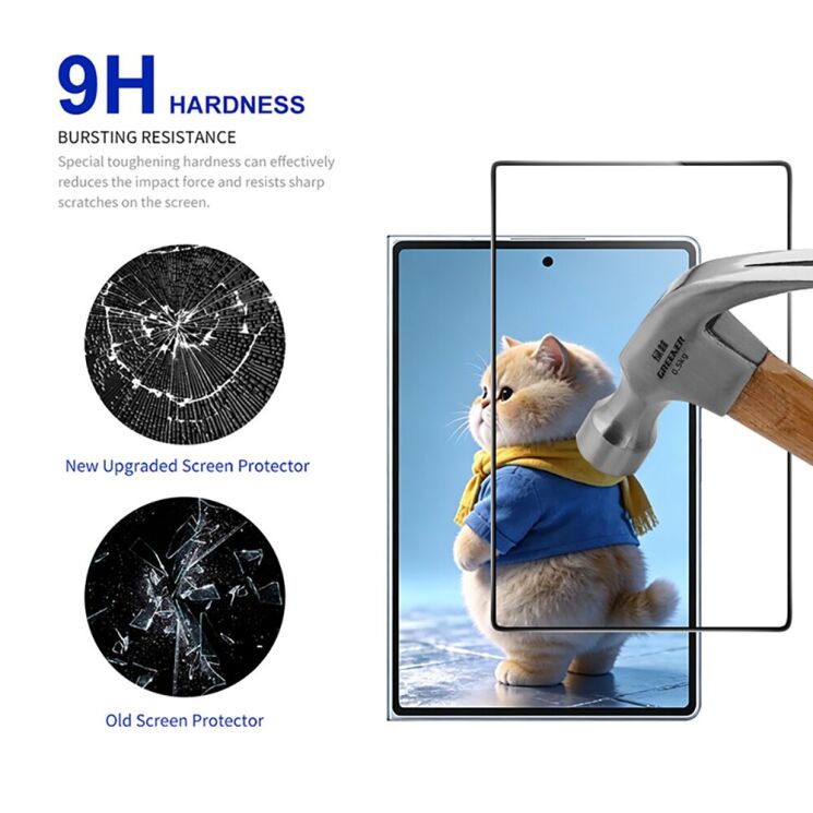 Защитное стекло RURIHAI Full Glue Screen Protect для Samsung Galaxy Fold 8 - Black (424523B) Защитное стекло RURIHAI Full Glue Screen Protect для Samsung Galaxy Fold 8 - Black: фото 3 из 7