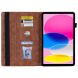 Чехол Deexe Business Style для Apple iPad 10.9 (2022) / iPad 11 (2025) - Brown (306468Z). Фото 2 из 7