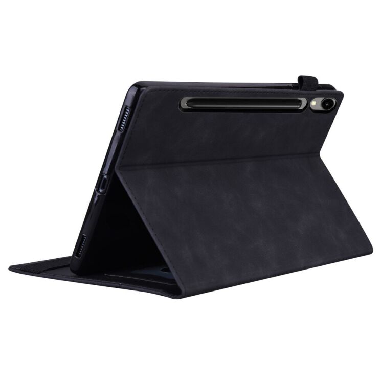 Чехол Deexe Business Style для Samsung Galaxy Tab S10 FE Plus - Black: фото 4 из 9