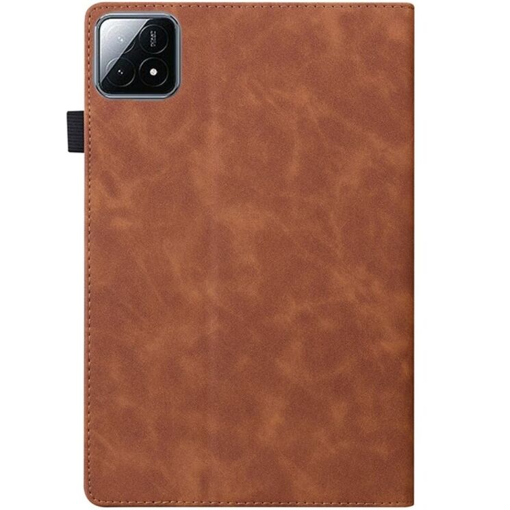 Чехол Deexe Business Style для Xiaomi Pad 7 / 7 Pro - Brown: фото 7 из 9