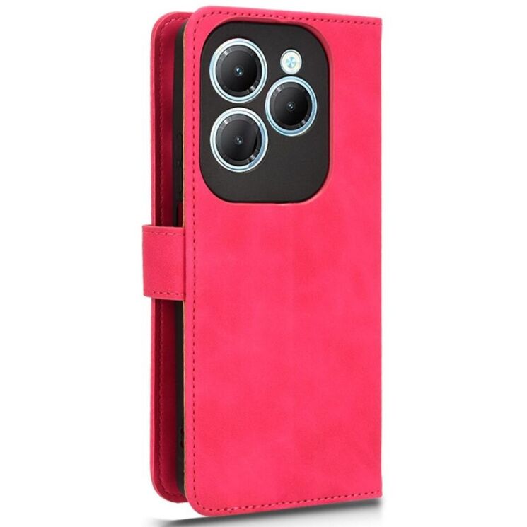 Чехол Deexe Classic Wallet для Infinix Hot 40 / 40 Pro - Rose: фото 5 из 6