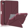 Чехол Deexe Origami Case для Apple iPad 10.9 (2022) / iPad 11 (2025) - Wine Red (306409WR)