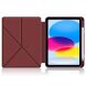 Чехол Deexe Origami Case для Apple iPad 10.9 (2022) / iPad 11 (2025) - Wine Red (306409WR). Фото 2 из 8