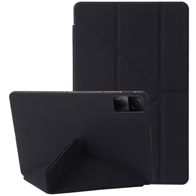 Чехол Deexe Origami Case для Xiaomi Redmi Pad SE - Black: фото 1 из 6