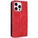 Чехол Deexe Retro Style для Apple iPhone 16 Pro - Red (366285R). Фото 6 из 8