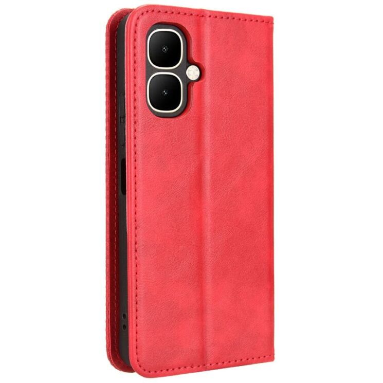 Чохол Deexe Retro Style для Infinix Smart 10 - Red: фото 8 з 16