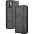Чехол Deexe Retro Style для Nokia G21 / G11 - Black (298115B)