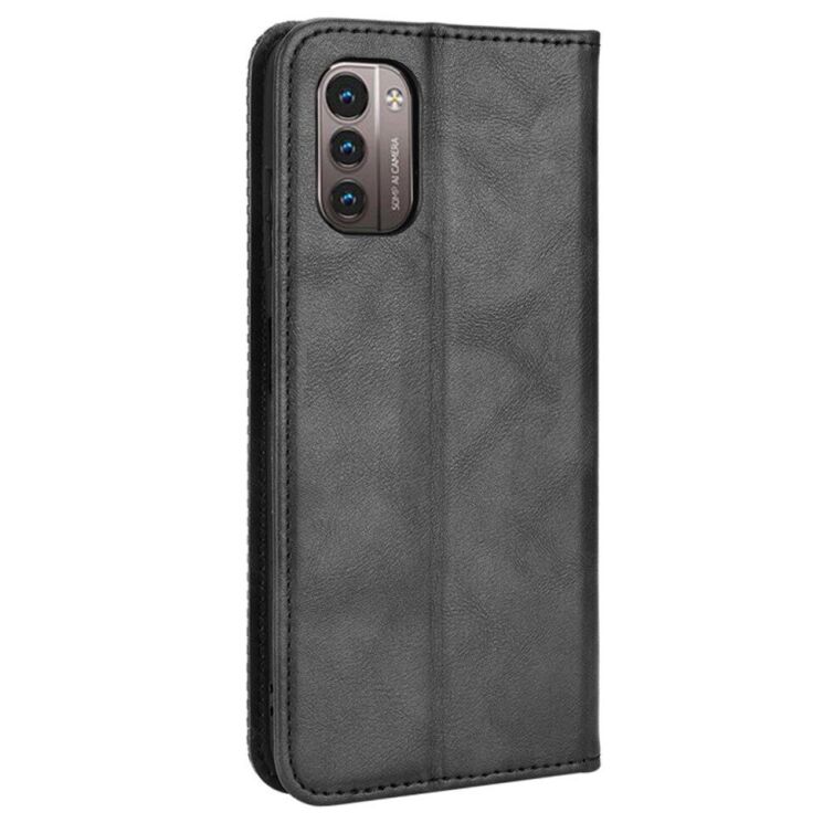 Чехол Deexe Retro Style для Nokia G21 / G11 - Black: фото 3 из 7