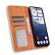 Чехол Deexe Retro Style для Nothing Phone (3) - Brown (386425Z). Фото 6 из 18