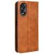 Чохол Deexe Retro Style для OPPO A18 / A38 - Brown (338815Z). Фото 5 з 6