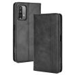 Чохол Deexe Retro Style для Xiaomi Redmi 9T - Black (289111B)