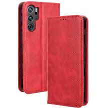 Чехол Deexe Retro Style для ZTE Nubia Red Magic 9 Pro - Red: фото 1 из 7