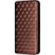 Чохол Deexe Rhombus Book для iPhone 18 Pro Max / 17 Pro Max - Brown (423824Z). Фото 7 з 10