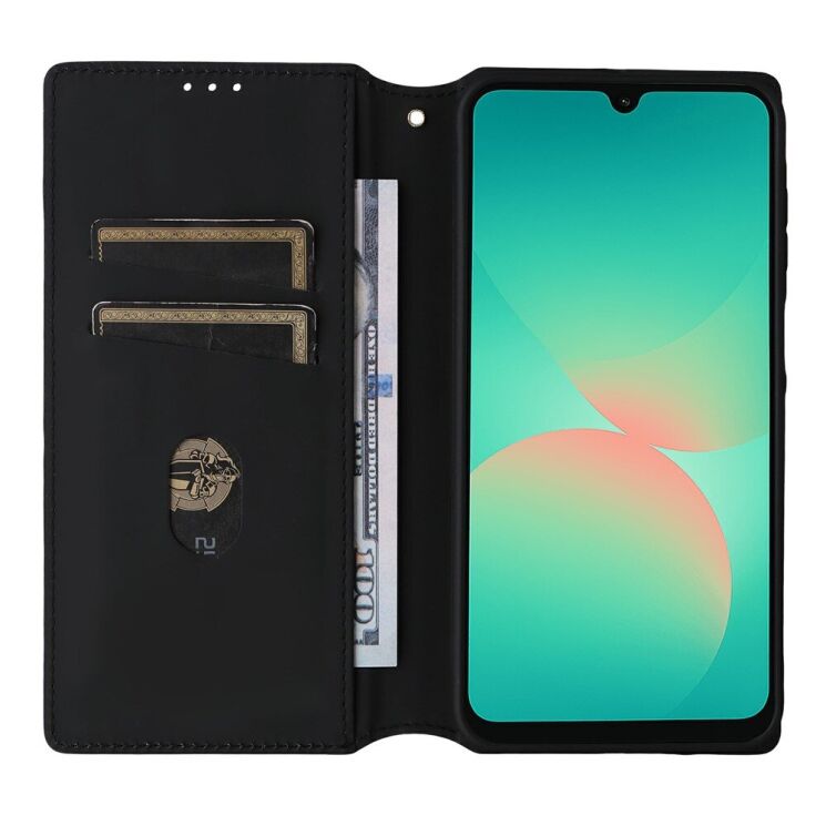 Чехол Deexe Rhombus Book для Samsung Galaxy A27 (A276) - Blue (408618L) Чехол Deexe Rhombus Book для Samsung Galaxy A27 (A276) - Blue: фото 2 из 7