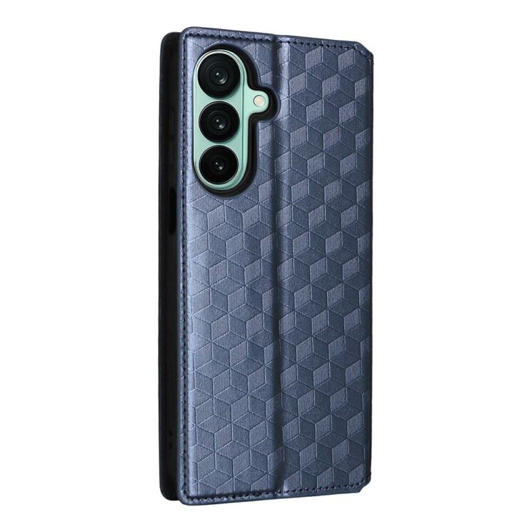Чехол Deexe Rhombus Book для Samsung Galaxy A27 (A276) - Blue (408618L) Чехол Deexe Rhombus Book для Samsung Galaxy A27 (A276) - Blue: фото 7 из 7
