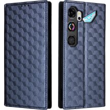 Чехол Deexe Rhombus Book для ZTE Nubia Neo 5 GT - Blue: фото 1 из 8
