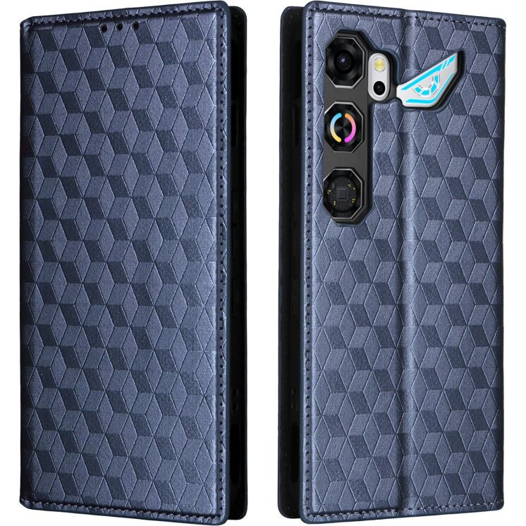Чехол Deexe Rhombus Book для ZTE Nubia Neo 5 GT - Blue: фото 1 из 8