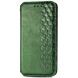 Чехол Deexe Rhombus Wallet для Honor 200 - Green (364143G). Фото 4 из 9