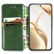 Чехол Deexe Rhombus Wallet для Honor 200 - Green (364143G). Фото 2 из 9