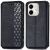 Чехол Deexe Rhombus Wallet для Infinix Smart 9 (X6532) - Black: фото 1 из 10