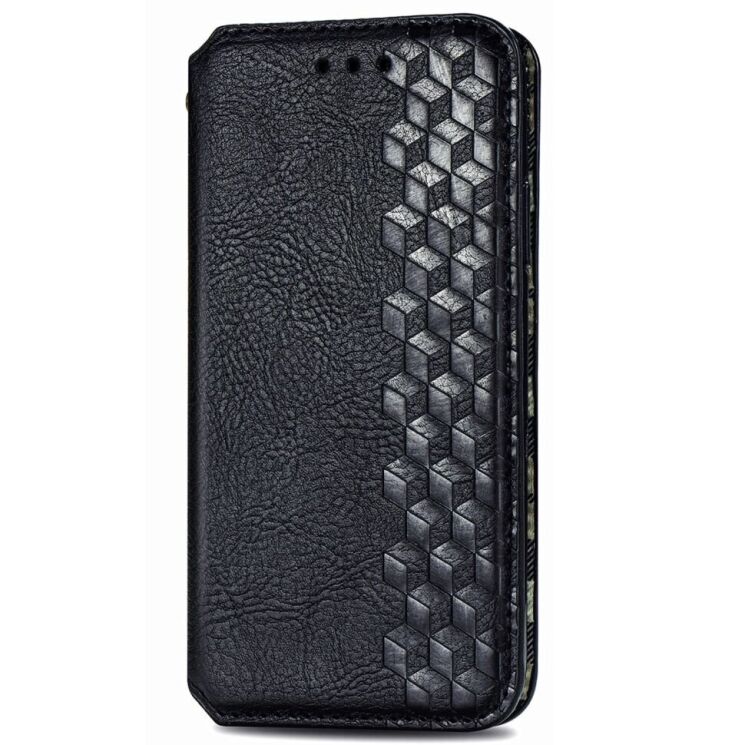 Чохол Deexe Rhombus Wallet для Infinix Smart 9 (X6532) - Black: фото 4 з 10