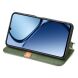Чехол Deexe Rhombus Wallet для Realme C63 - Green (359726G). Фото 3 из 9