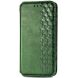 Чехол Deexe Rhombus Wallet для Realme C63 - Green (359726G). Фото 4 из 9