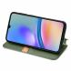 Чехол Deexe Rhombus Wallet для Samsung Galaxy A05s (A057) - Green (340362G). Фото 3 из 6