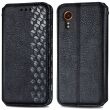 Чехол Deexe Rhombus Wallet для Samsung Galaxy Xcover 7 (G556) - Black (349714B)