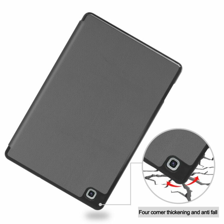 Чехол Deexe Smart Cover для Samsung Galaxy Tab S6 lite / S6 Lite (2022/2024) - Grey: фото 7 из 9