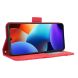 Чехол Deexe Wallet Stand для Blackview Color 8 / Oscal Modern 8 - Red (378001R). Фото 4 из 7