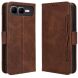 Чохол Deexe Wallet Stand для Infinix Smart 10 Plus - Brown (386601Z). Фото 1 з 14