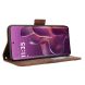 Чохол Deexe Wallet Stand для Motorola Edge 60 Pro - Brown (381717Z). Фото 4 з 9