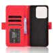 Чехол Deexe Wallet Stand для Realme C63 / C61 / Note 60x - Red (359732R). Фото 5 из 7