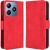 Чехол Deexe Wallet Stand для Realme C63 / C61 / Note 60x - Red: фото 1 из 7