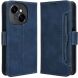 Чехол Deexe Wallet Stand для TECNO Spark Go 1 - Blue (361800L). Фото 1 из 7