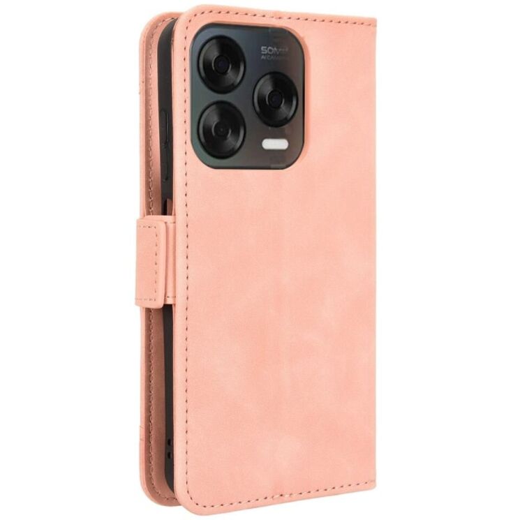 Чехол Deexe Wallet Stand для ZTE Nubia V70 Design - Pink: фото 7 из 7