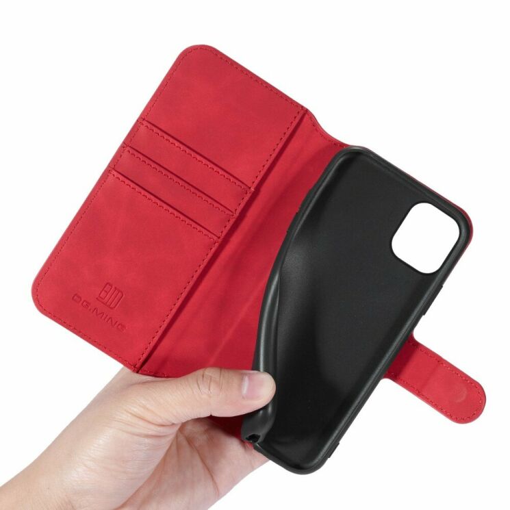 Чохол DG.MING Retro Style для Apple iPhone 11 - Red: фото 2 з 10