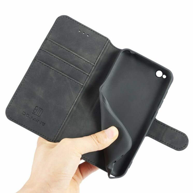 Чехол DG.MING Retro Style для Xiaomi Redmi Go - Black: фото 5 из 5