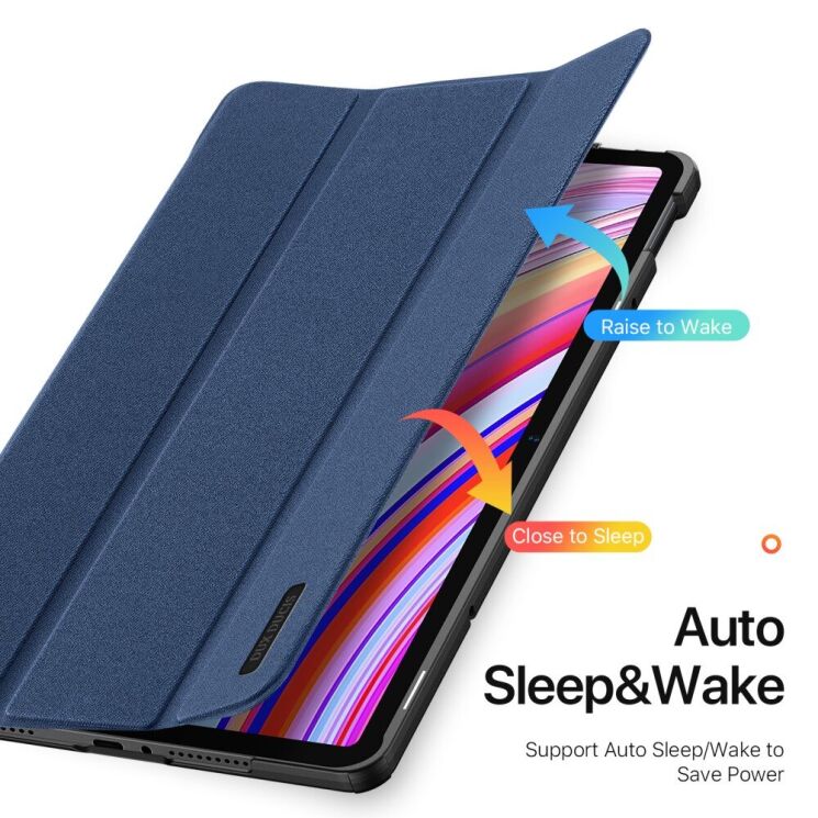 Чехол DUX DUCIS Domo Series для Xiaomi Redmi Pad Pro / Poco Pad - Blue: фото 7 из 10