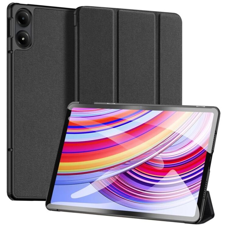 Чехол DUX DUCIS Domo Series для Xiaomi Redmi Pad Pro / Poco Pad - Black: фото 1 из 10