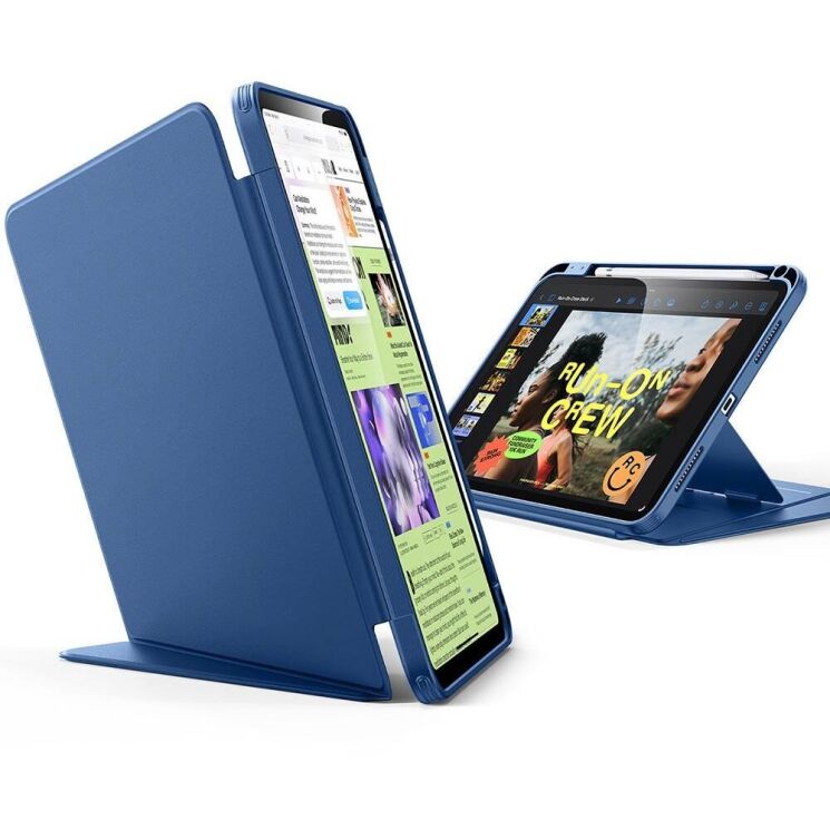 Чехол ESR Flip Magnetic Case with Pencil Holder для Apple iPad 10.9 (2022) / iPad 11 (2025) 4894240266953 - Navy Blue: фото 1 из 10
