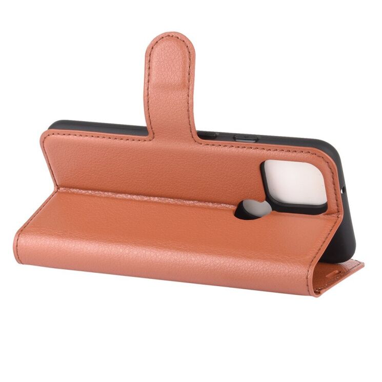 Классический чехол-книжка Deexe Book Type для Google Pixel 4a 5G - Brown: фото 5 из 6