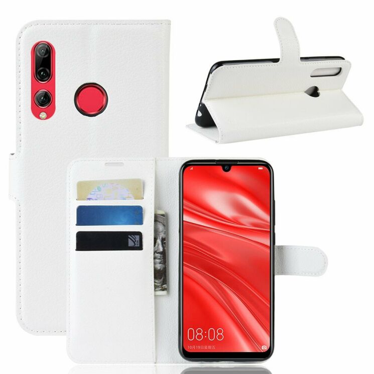 Чехол-книжка Deexe Book Type для Huawei P Smart Plus 2019 - White: фото 1 из 6