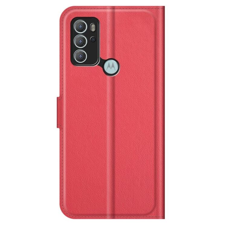 Чехол-книжка Deexe Book Type для Motorola Moto G60s - Red: фото 4 из 8
