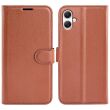 Чехол-книжка Deexe Book Type для Samsung Galaxy A05 (A055) - Brown (340429Z)